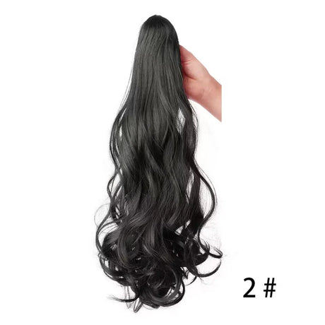 Ponytail Extension Wavy Curly Ponytail Hair Extension Synthetic