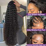 Loose Deep Wave Lace Frontal Wigs Brazilian