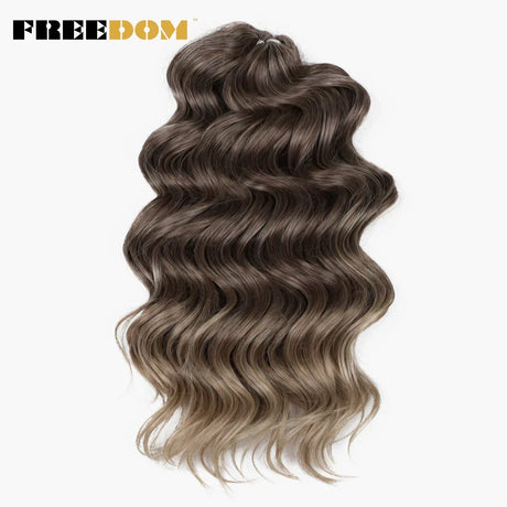 Freedom Synthetic Deep Curly Twist Crochet Hair Deep