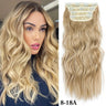 Set Synthetic Hair Clip In Long Wavy Thick
