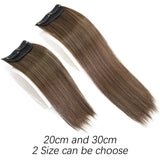 Azqueen Synthetic Cm/Cm Invisible Straight Pads Clip In