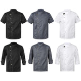 Mens Womens Unisex Chef Shirt Adults Kitchen Work