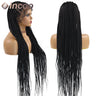 Cornrow Box Braided Wigs Long Jumbo Knotless African