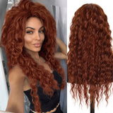 Gnimegil Synthetic Long Wave Wig For Woman Natural