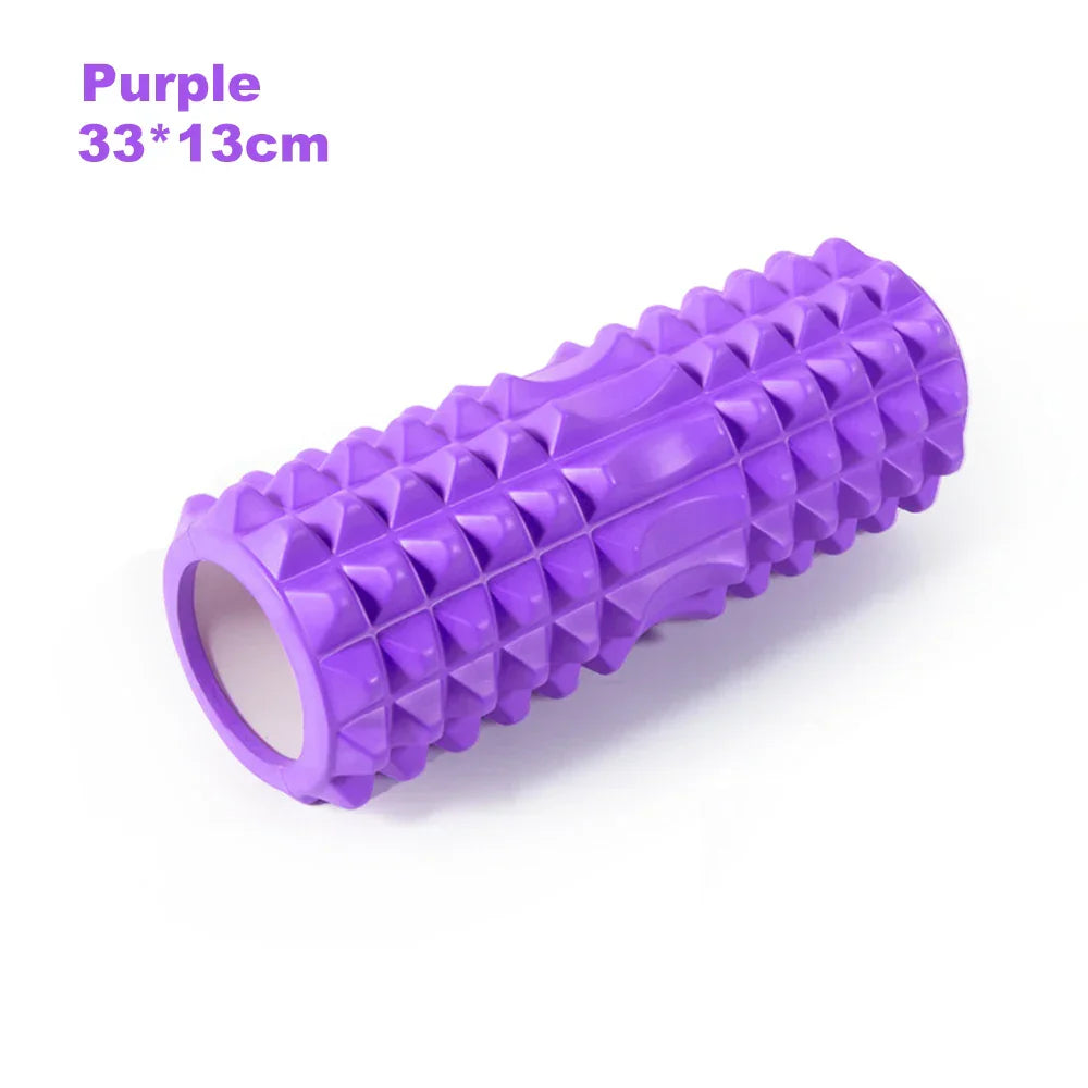 Fitness Pilates Foam Roller Blocks Suit Yoga Column