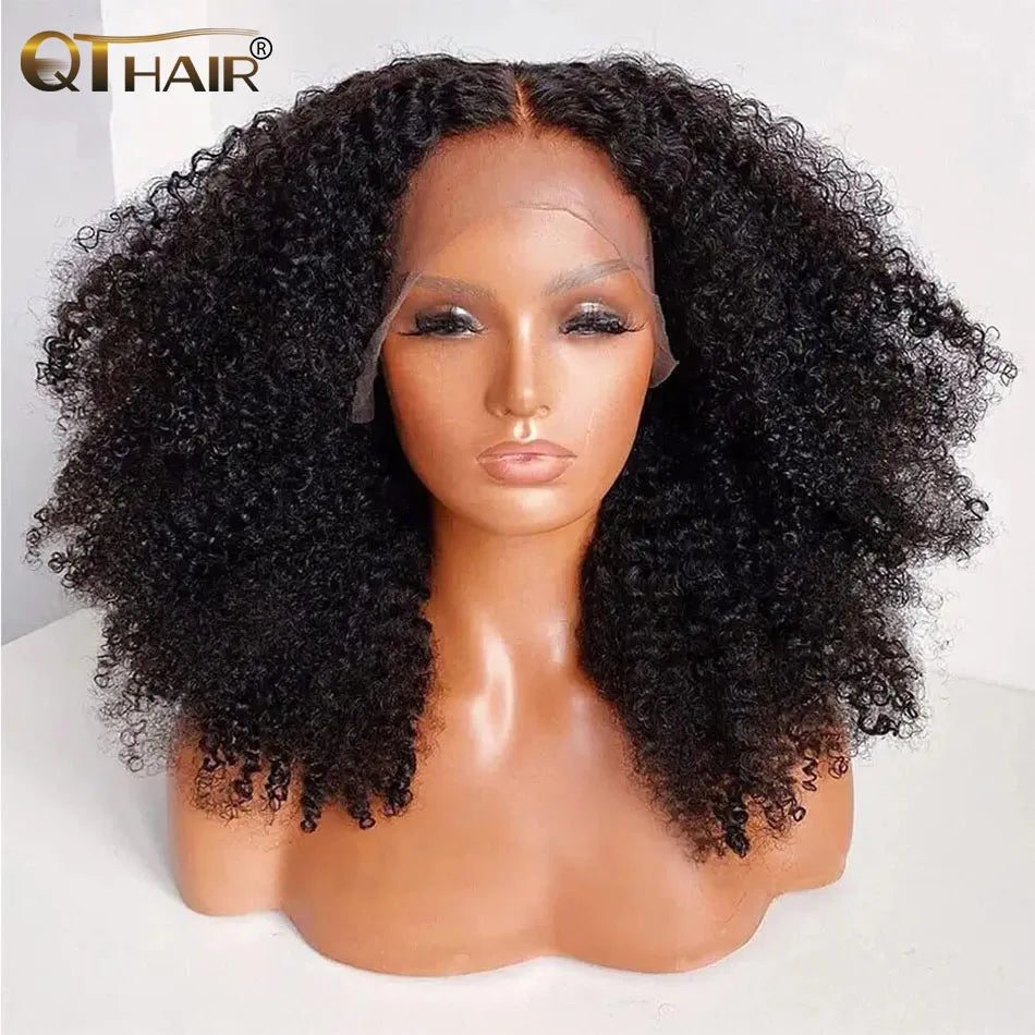 Qt Afro Kinky Curly Lace Front Wigs