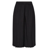 Summer Elegant Pleated Capri Pants Women High Waist