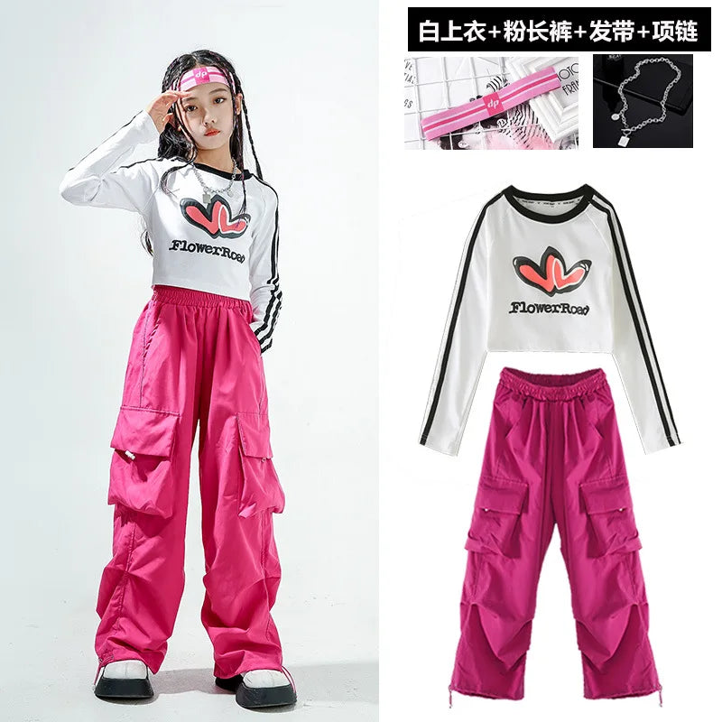 Jazz Dance Children' Trendy Autumn Street Dance Hiphop