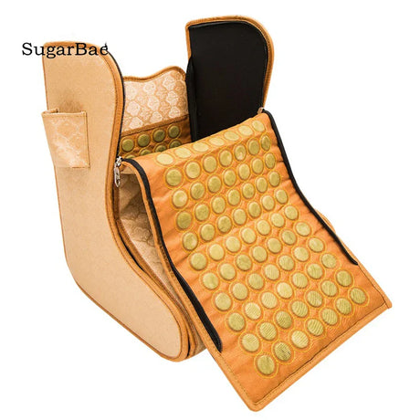 Jade Stone Massage Cushion Thermal Foot Barrel Mattress