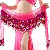 Belly Dance Belt Costumes Sequins Tassel Belly Dance