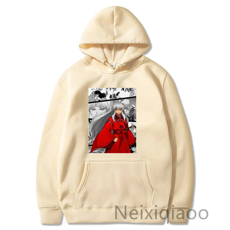 Hot Anime Inuyasha Hoodie Women Men Anime Sweatshirts