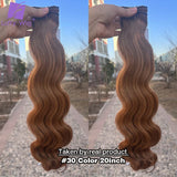 Full Ends Double Drawn Hair Extension Body Wave