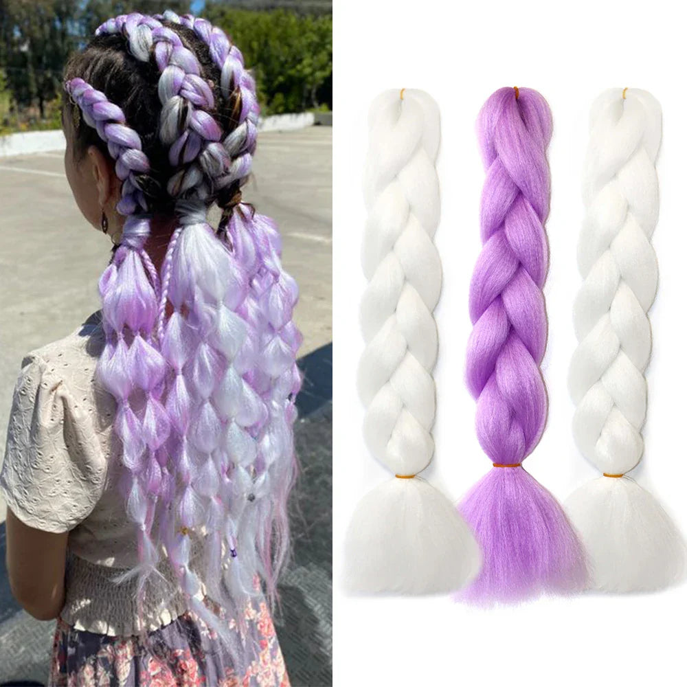 Jumbo Braids Hair Extension Inches Pcs/Lot Synthetic Yaki