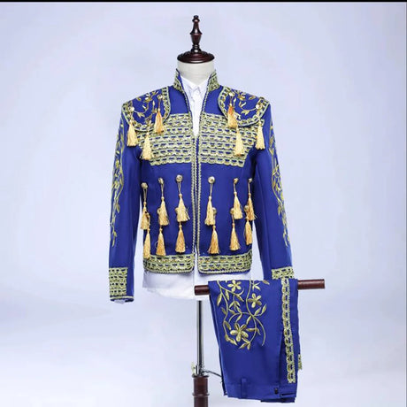 Spanish Bullfighter Costume European Performance Suit Annual Meeting