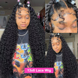 Luvin Deep Wave 13X6 Lace Front Human