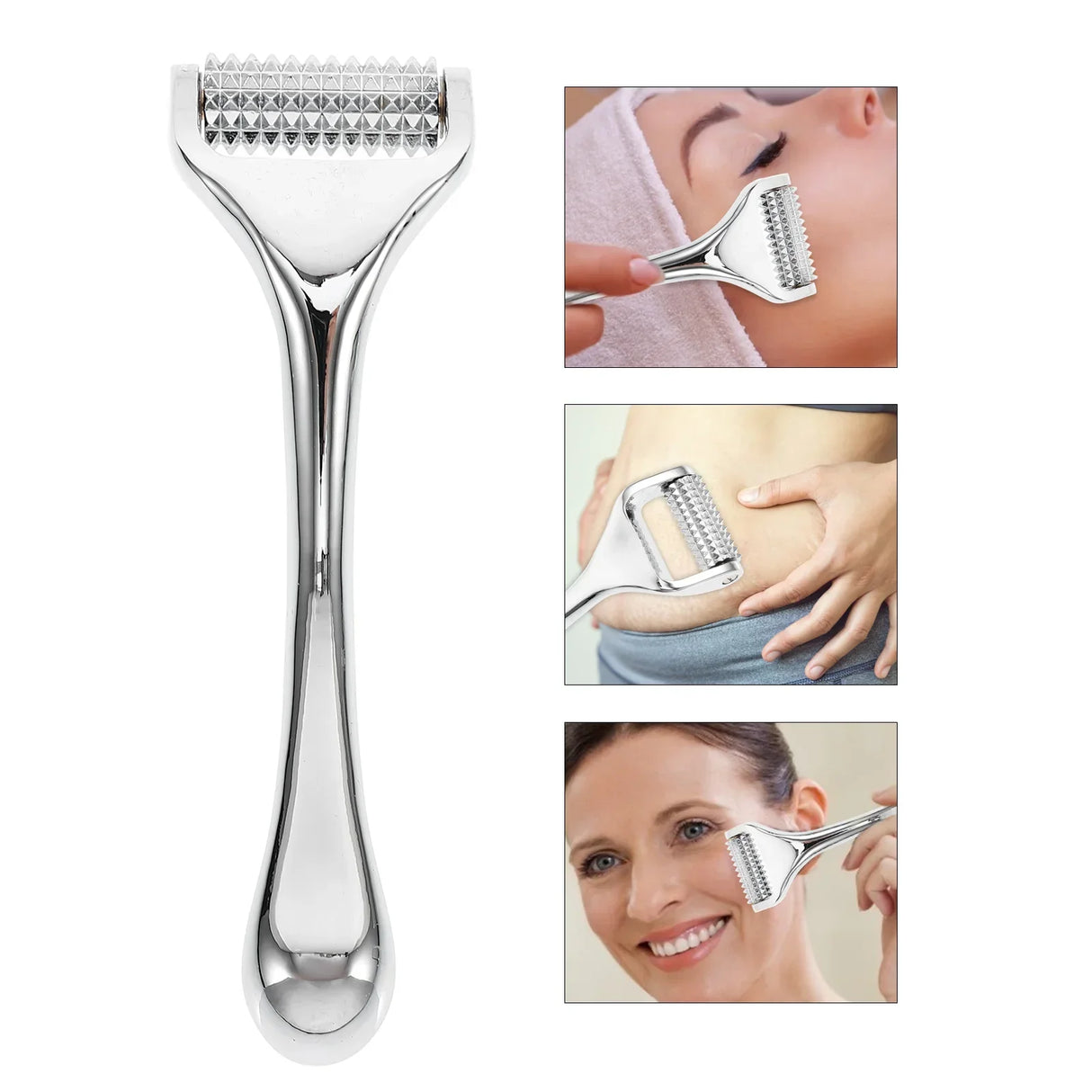 Zinc Alloy Derma Roller Skincare Roller Massager