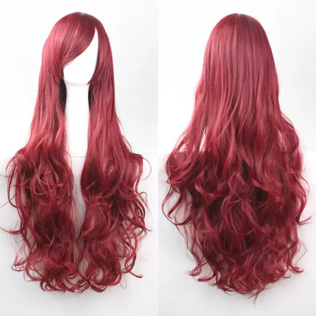 Lady Long Curly Wigs Fashion Cosplay Costume Hair