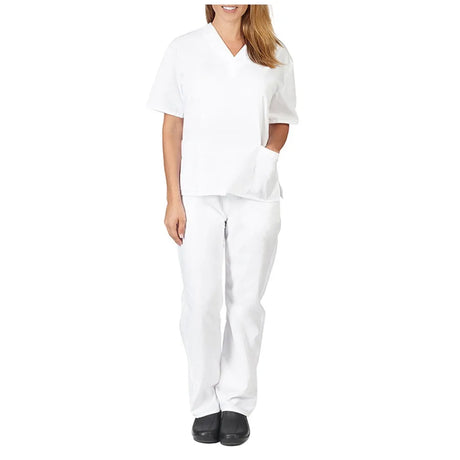 Solid High Quality New Scrub Uniforms Suit Beauty