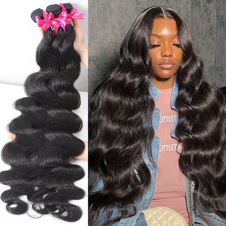 Rosabeauty Body Wave Bundle Weave Human Hair