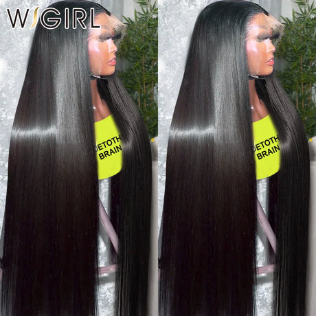 Wigirl Density Bone Straight Lace Front