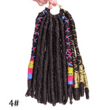 Luoyudu Crochet Hair Dreadlocks Faux Locs Braiding Hair