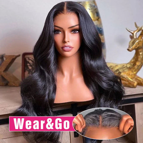 Glueless Wig Human Hair Ready To Wear And