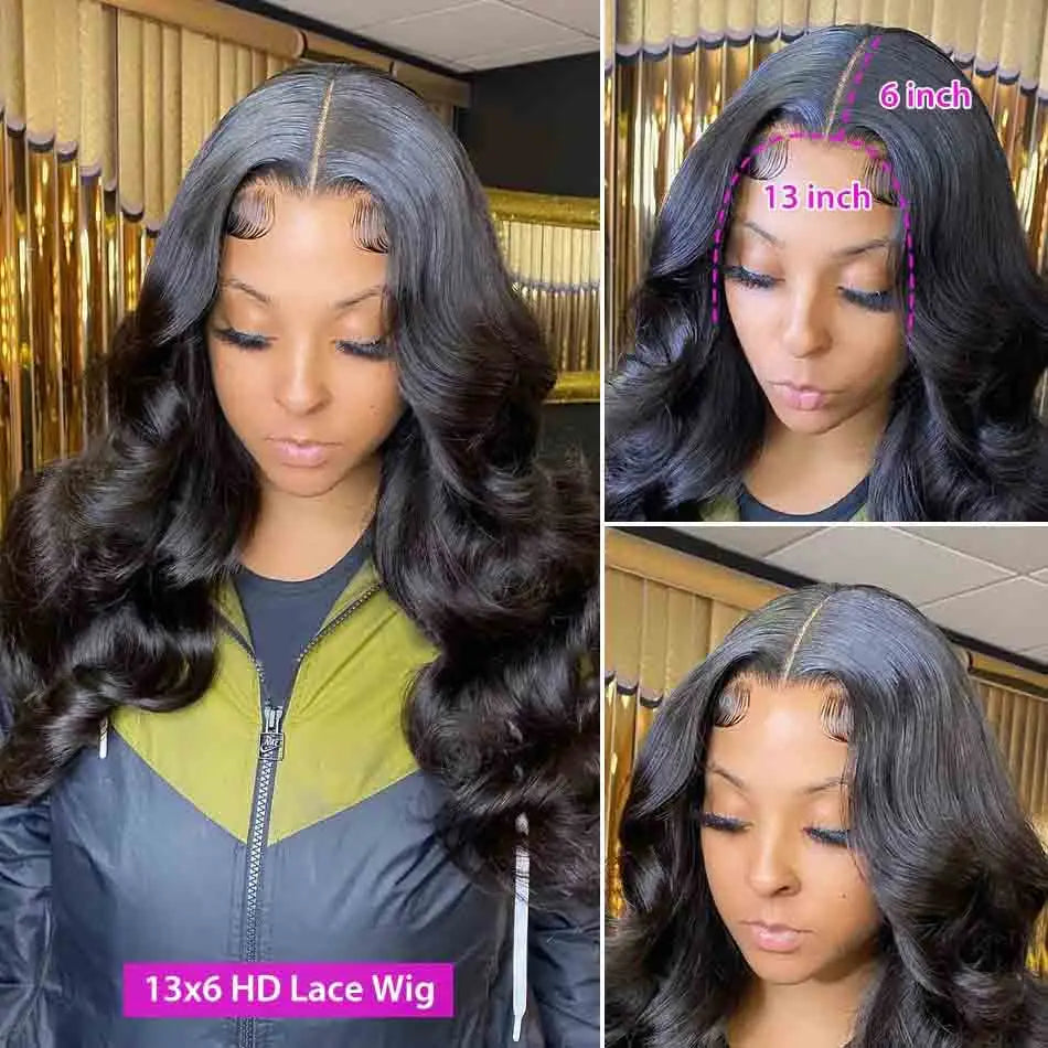 Hd Lace Frontal Human Hair Wigs Body