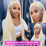 Hd Lace Frontal Wig Blonde X Lace