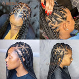 Full Lace Braided Wigs Lace Front Box Braids