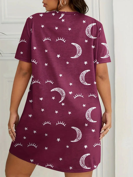 Women' Home Sleeping Dresses Oversized Size Dresses Fashion