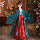 Ancient Kids Traditional Dresses Chinese Outfit Girls Costume