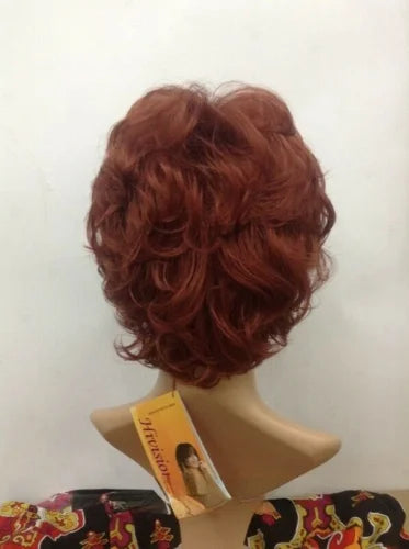 Fashion Short Women‘s Wigs Blonde Brown Black Wig Bob Curly Wigs Real Natural Hair