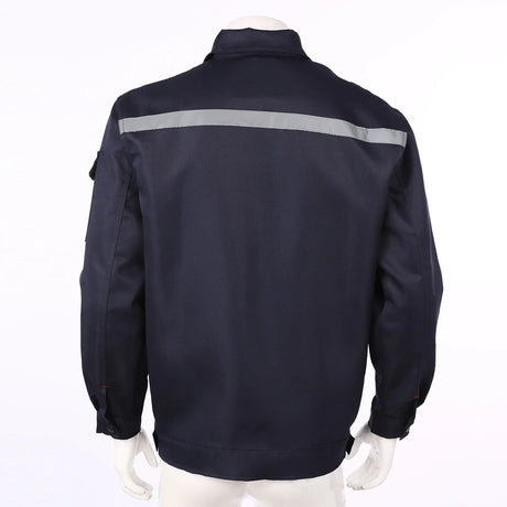 Mens Womens Work Jacket Long Sleeve Worker Uniform