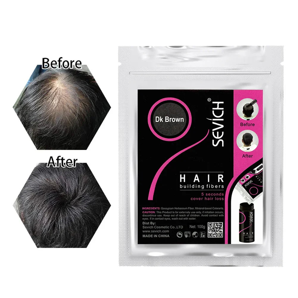 Sevich G Hair Fibers Color Keratin Hair Building