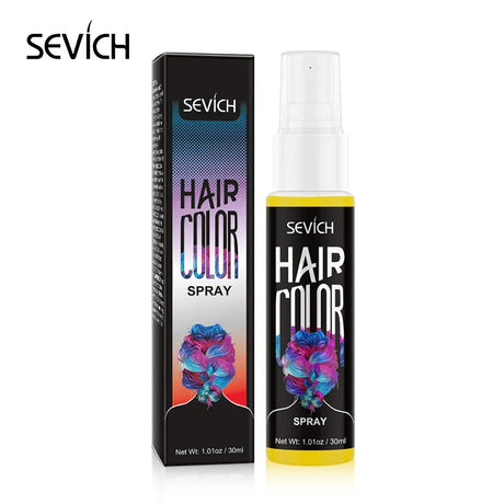 Sevich Colors Hair Dye Spray Disposable Hair Quick