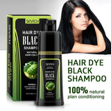 Sevich Natural Organic Fast Hair Dye Shampoo Black