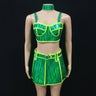 Sexy Bar Dj Gogo Dance Costume Fluorescent Laser