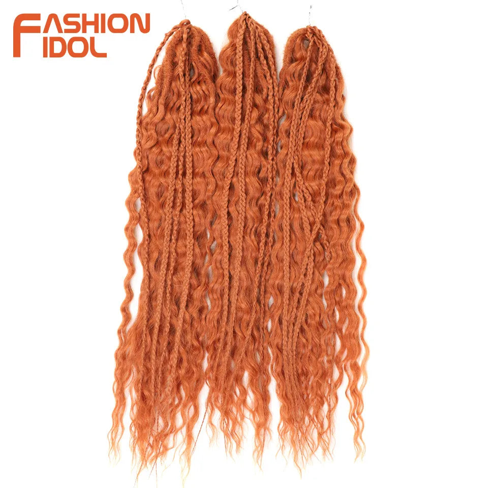 Ariel Hair Synthetic Twist Crochet Curly Hair Water