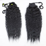 Bella Curly Synthetic Hair Ponytail Extensions Long Curly