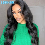 Lekker Wavy Part Lace Front Human