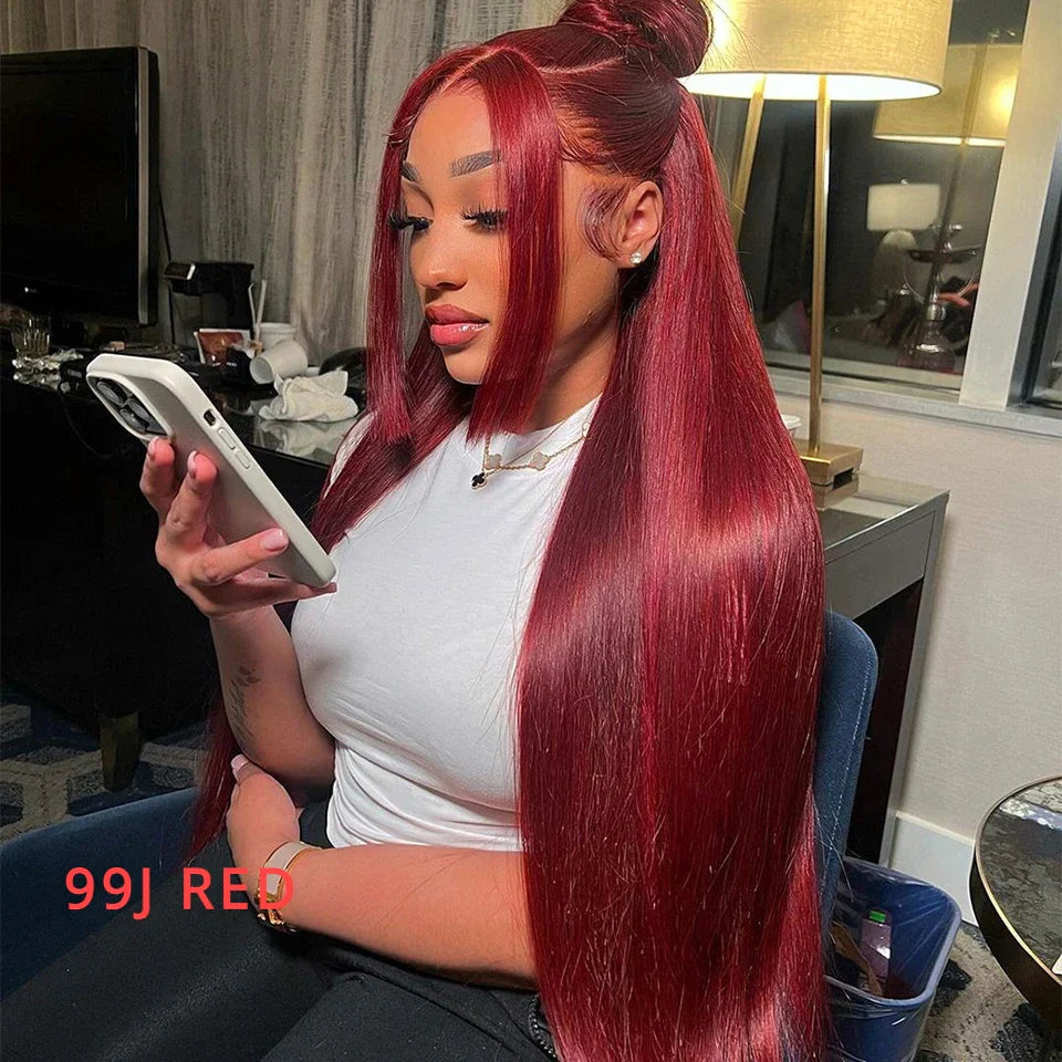 Remy Density Transparent 13X6 Hd Lace Frontal Wig