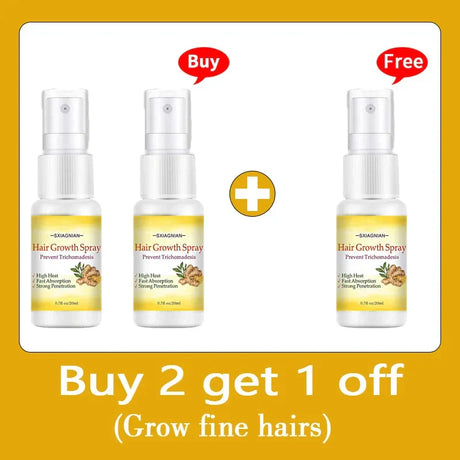 Ginger Fast Hair Growth Serum Spray Regrowth Oil