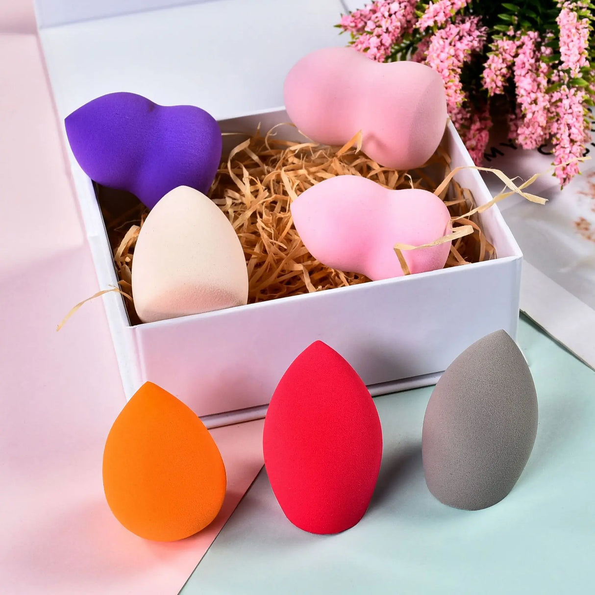 Colorful Beauty Sponge Cosmetics Beauty Tools Foundation Cushion