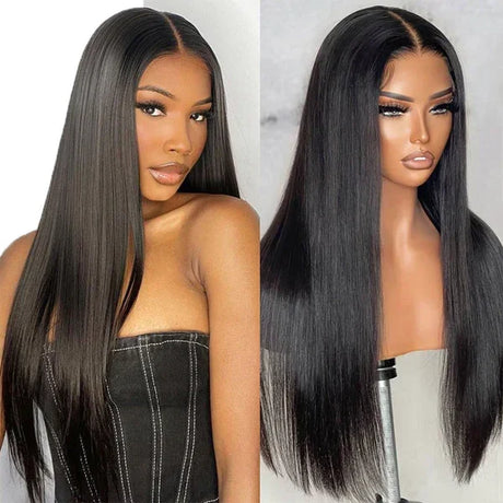 Ginger Blonde Lace Wigs For Black Women Straight