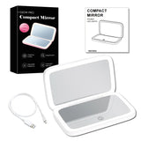 Mini Compact Led Makeup Mirror With Light X