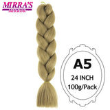 24inch Ombre Hair For Braids 5Pcs Box