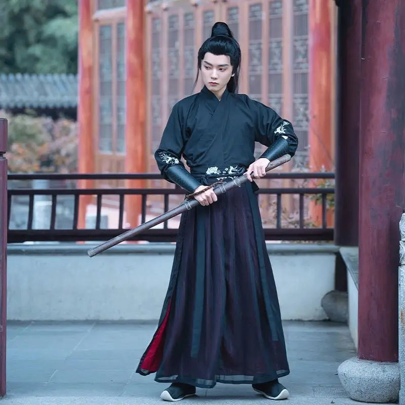 Size 4Xl Hanfu Men Chinese Traditional Cosplay Costume