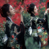 Kimono Women Japanese Traditional Yukata Haori Kimonos Cosplay