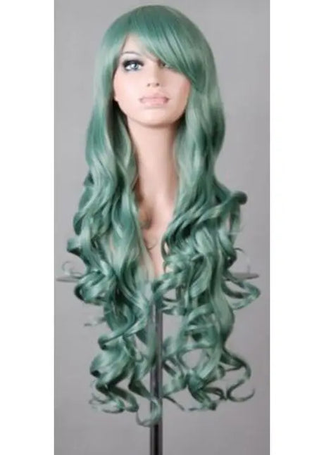 Lady Long Curly Wigs Fashion Cosplay Costume Hair