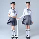 Children' Choir Performance Uniform, Primary And Secondary Skirt